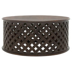 SAFAVIEH Antkea Table Basse Ronde - 35 L x 35 P x 16 H - 35Lx35Px16H