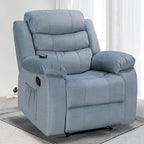 Fauteuil inclinable moelleux avec fonction massage et chauffage