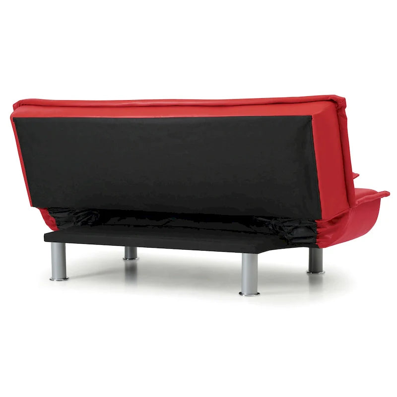 Canapé convertible en similicuir Lionel
