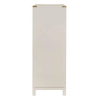 Commode 5 tiroirs avec accents dorés