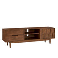 Meuble TV en bois mi-siècle à 2 tiroirs Kieran par iNSPIRE Q Modern