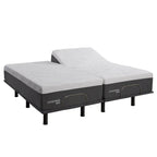 de l'ensemble matelas et sommier réglable de 30 cm