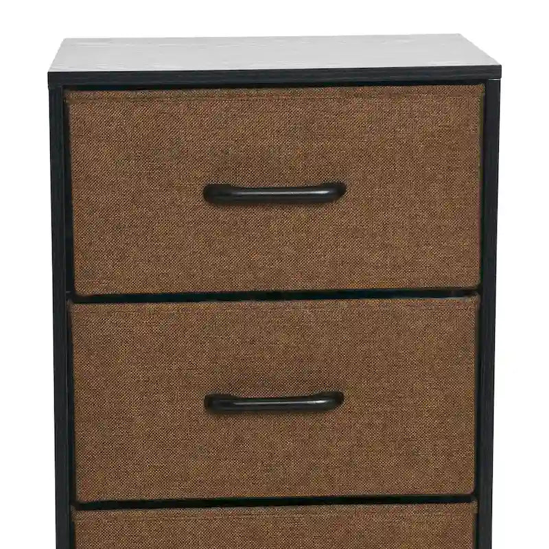 Commode de rangement Household Essentials à 4 tiroirs
