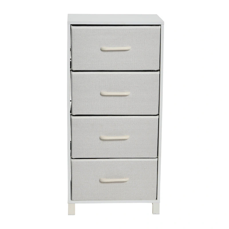 Commode de rangement Household Essentials à 4 tiroirs