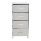 Commode de rangement Household Essentials à 4 tiroirs