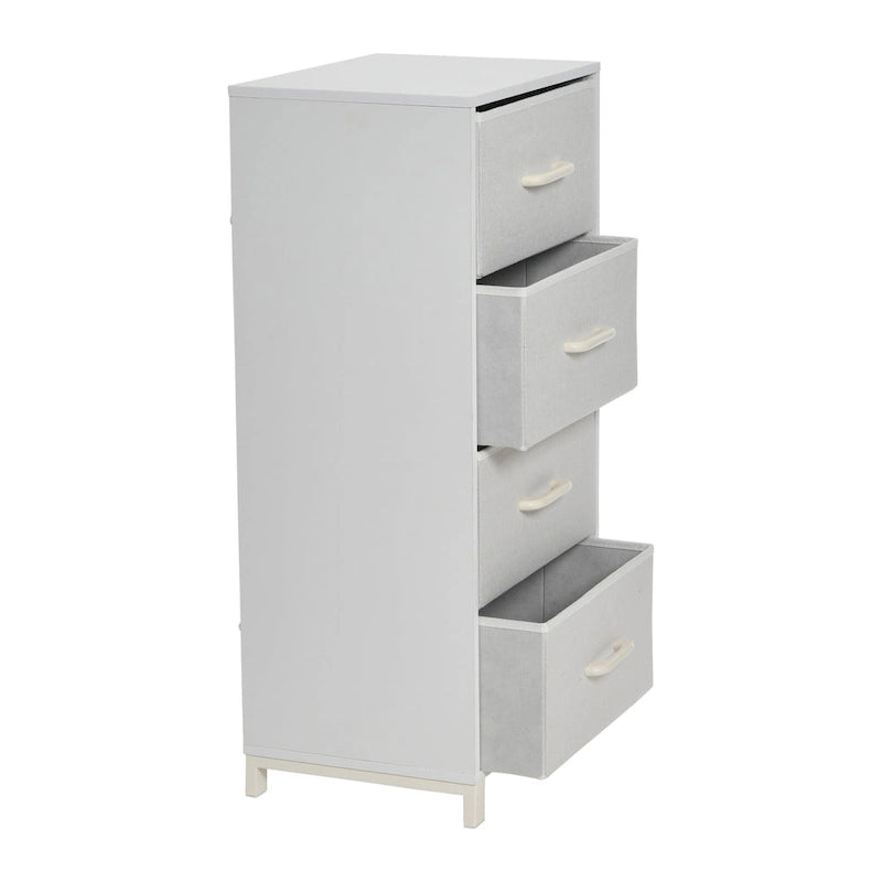 Commode de rangement Household Essentials à 4 tiroirs