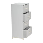 Commode de rangement Household Essentials à 4 tiroirs