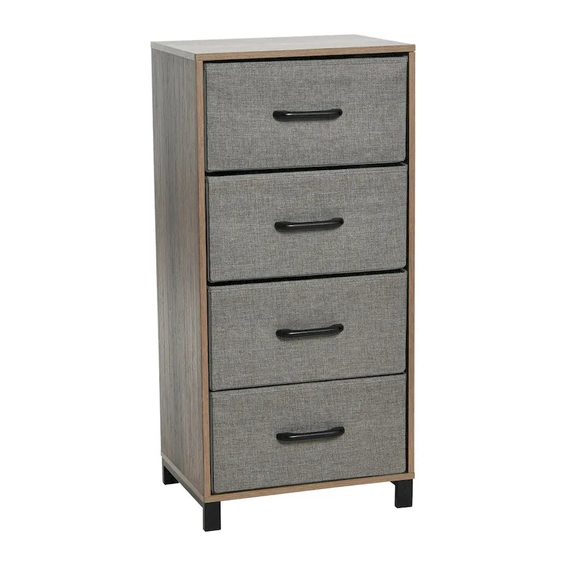 Commode de rangement Household Essentials à 4 tiroirs