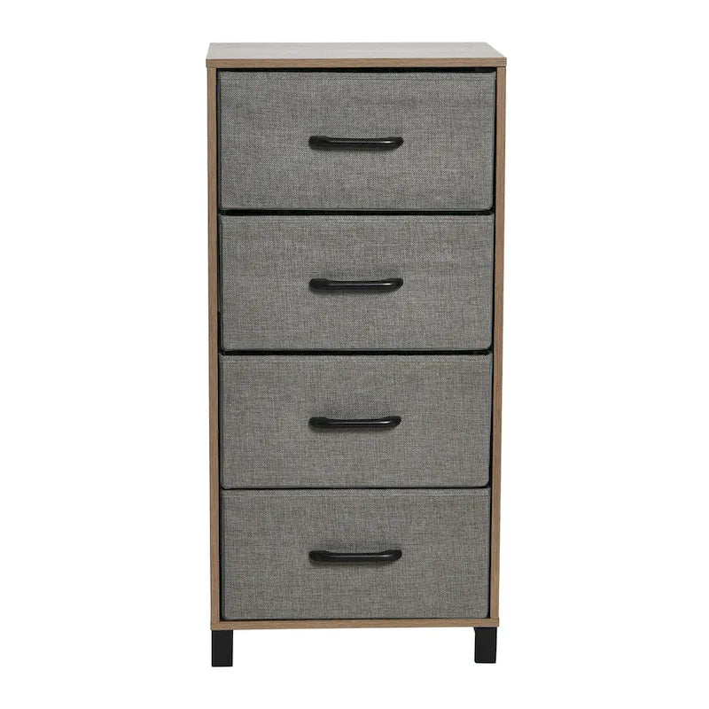 Commode de rangement Household Essentials à 4 tiroirs