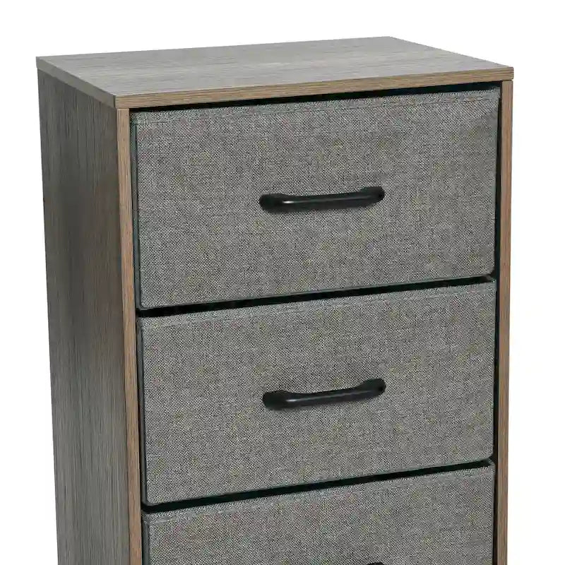 Commode de rangement Household Essentials à 4 tiroirs