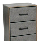 Commode de rangement Household Essentials à 4 tiroirs