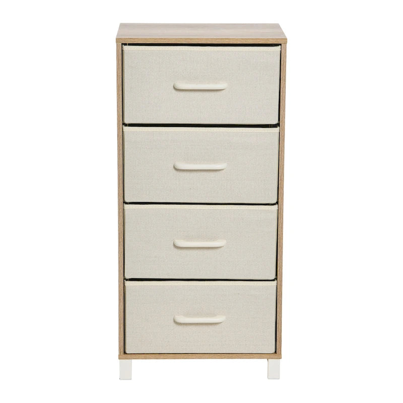 Commode de rangement Household Essentials à 4 tiroirs
