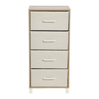 Commode de rangement Household Essentials à 4 tiroirs