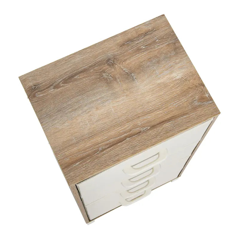 Commode de rangement Household Essentials à 4 tiroirs