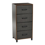 Commode de rangement Household Essentials à 4 tiroirs