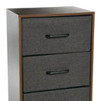 Commode de rangement Household Essentials à 4 tiroirs