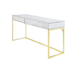 Bureau assis-debout relevable en métal de 57 pouces par Furniture
