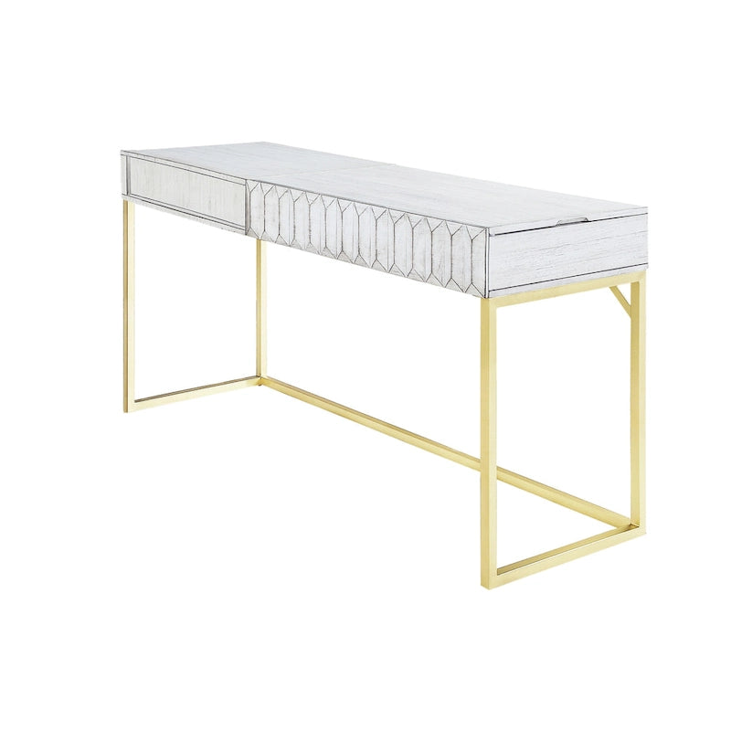 Bureau assis-debout relevable en métal de 57 pouces par Furniture