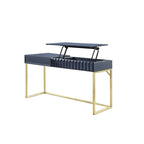 Bureau assis-debout relevable en métal de 57 pouces par Furniture