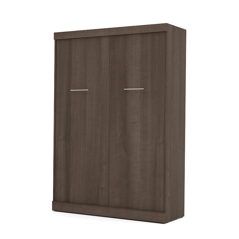 Lit escamotable Bestar Nebula Full avec rangement, lit mural pour chambre d'amis