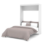 Lit escamotable Bestar Nebula Full avec rangement, lit mural pour chambre d'amis
