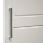 Palace Imports Armoire Cosmo 3 portes 100 % bois massif avec portes en bois massif ou portes miroir