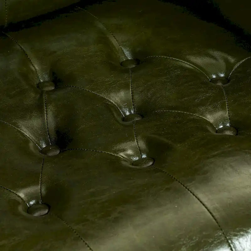 Fauteuil de bureau classique de direction à dossier haut avec oreilles