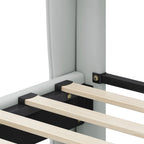 Lit rembourré moderne en cuir PU Uphou de Christopher Knight Home