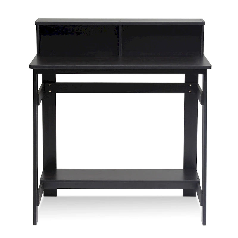 Un bureau d'ordinateur en A simple
