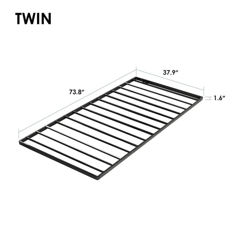 Remplacement de lattes de sommier métallique Bunkie Board de 4 cm (1,6 po)