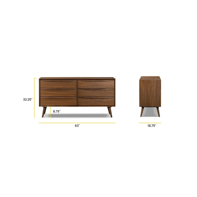 Commode 63 en Noyer