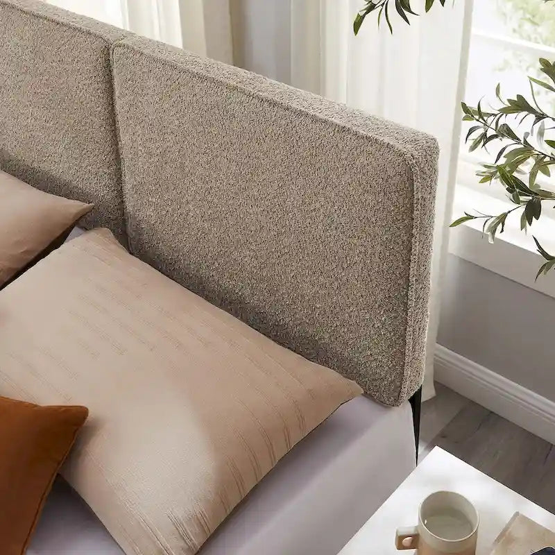 Tête de lit en tissu