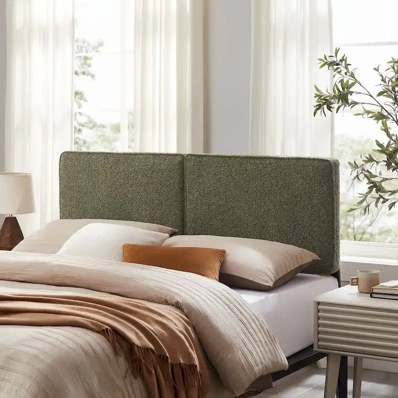 Tête de lit en tissu