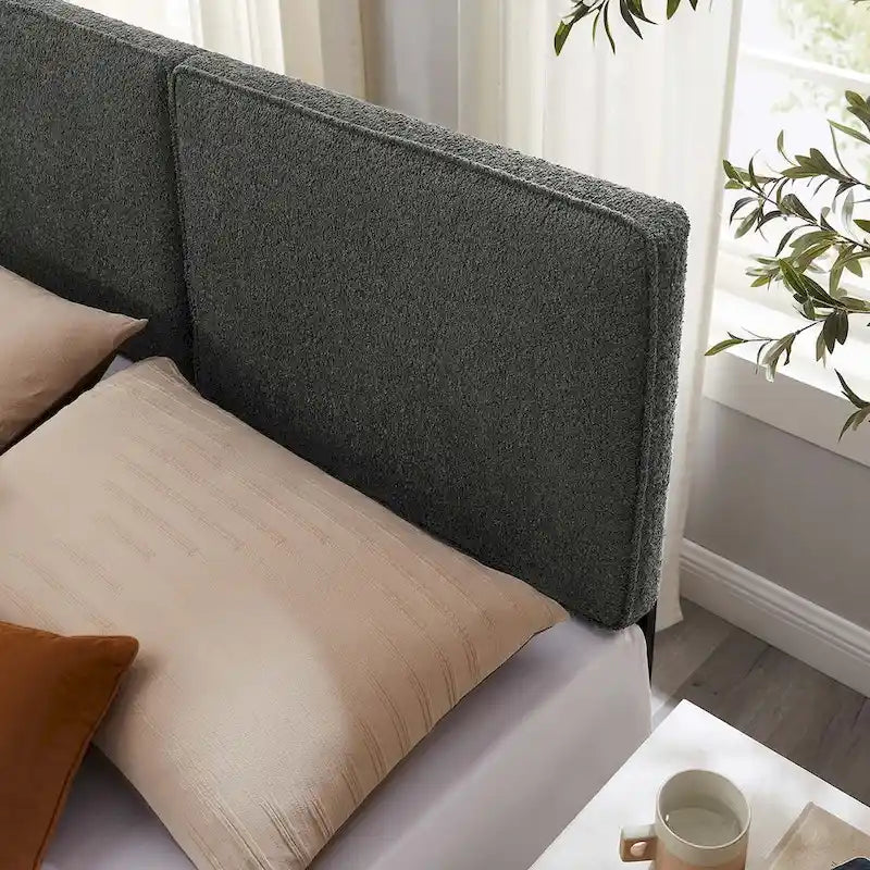 Tête de lit en tissu
