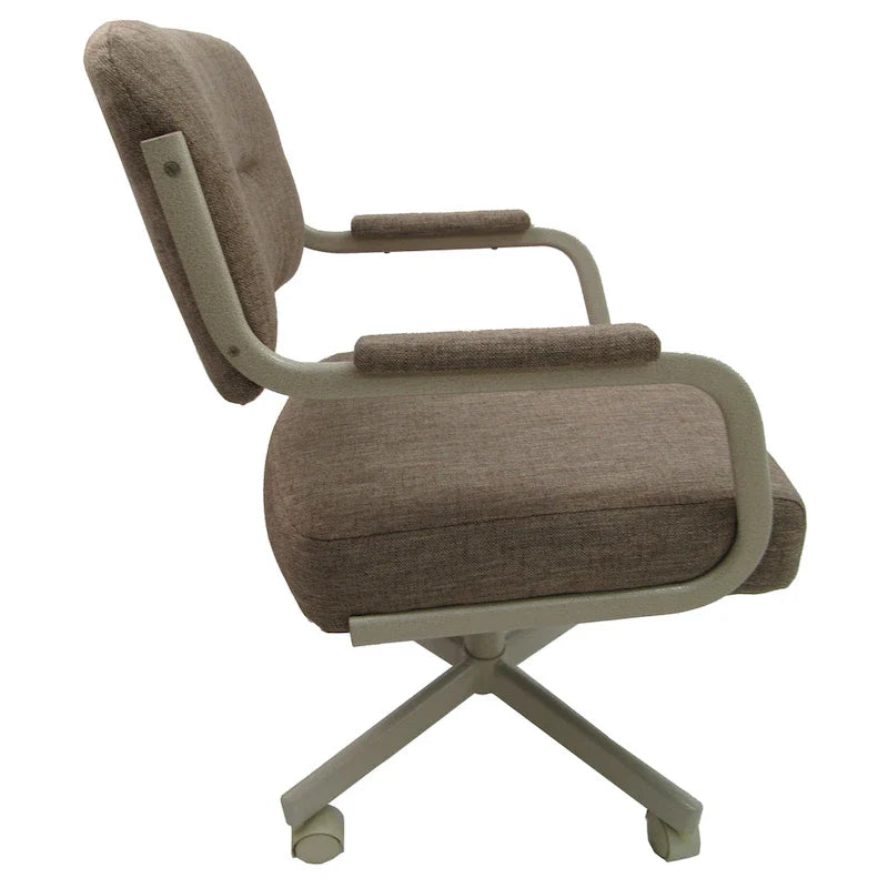 Chaise de Cuisine et de Salle à Manger Pivotante à Roulettes - M-110 - N/A