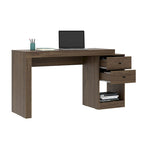 Bureau d'angle extensible de 119 à 155 cm de long pour bureau à domicile au design moderne