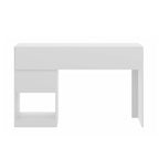 Bureau d'angle extensible de 119 à 155 cm de long pour bureau à domicile au design moderne