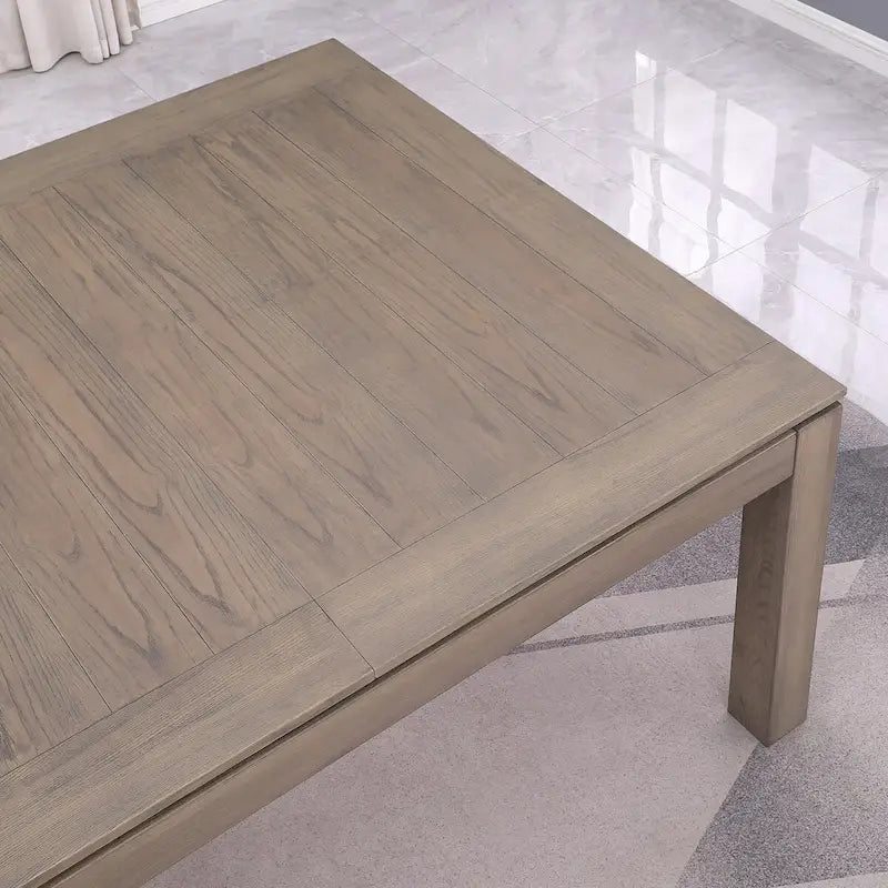 Table de billard Olivia GreyWash Ash 7 pieds avec plateau de salle à manger