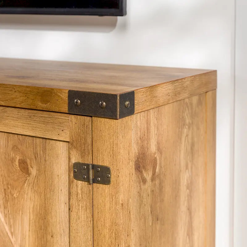 Meuble TV porte de grange 58 po Middlebrook Firebranch