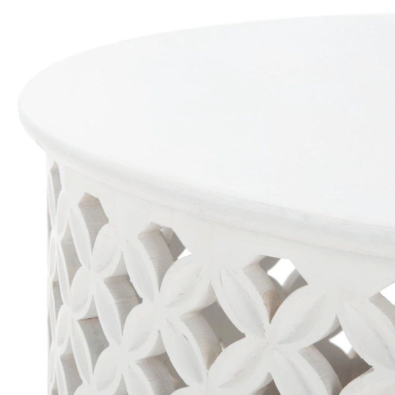 SAFAVIEH Antkea Table Basse Ronde - 35 L x 35 P x 16 H - 35Lx35Px16H