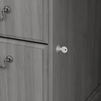 Bureau de direction Bush Furniture Saratoga avec tiroirs et rangements