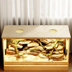 Habitat pour reptiles - Terrarium spacieux pour lézards, serpents et plus encore - 47.2