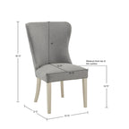 Chaise de salle à manger latérale Madison Park Signature Helena