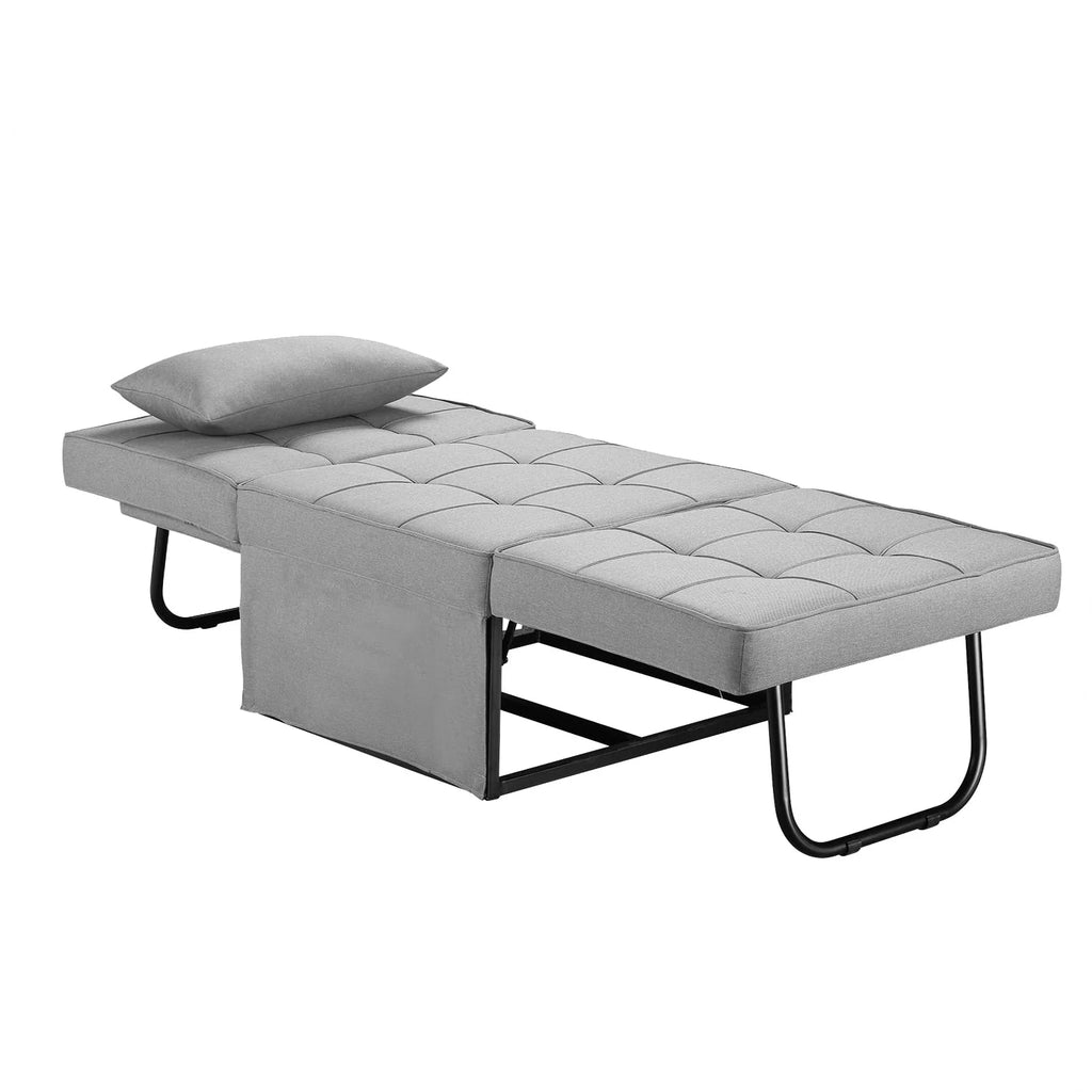 Canapé Convertible Lit Canapé Fauteuil Ottoman Pliant Fauteuils Inclinables pour Salon