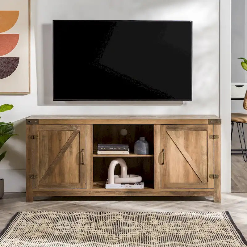 Meuble TV porte de grange 58 po Middlebrook Firebranch