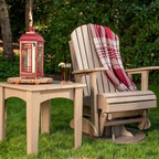 Chaise pivotante et coulissante Adirondack en Poly Lumber