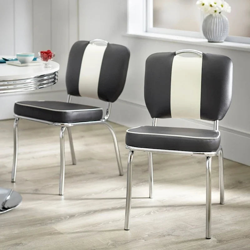 Ensemble de salle à manger Simple Living Raleigh Retro 5 pièces