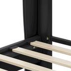 Lit rembourré moderne en cuir PU Uphou de Christopher Knight Home