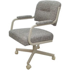 Chaise de Cuisine et de Salle à Manger Pivotante à Roulettes - M-110 - N/A
