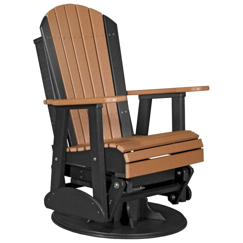 Chaise pivotante et coulissante Adirondack en Poly Lumber